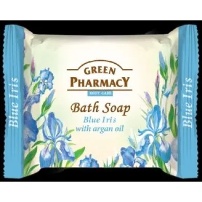 Green Pharmacy Blue Iris Myd�o w kostce 100 g