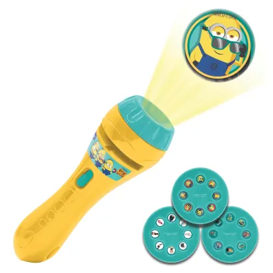 Latarka z projektorem Minionki Lexibook LTC050DES