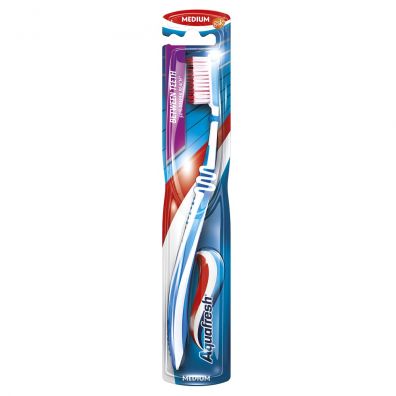 Aquafresh Between Teeth Toothbrush szczoteczka do zębów Medium