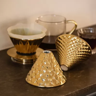 Loveramics Brewers Dripper Set Gold Special Edition