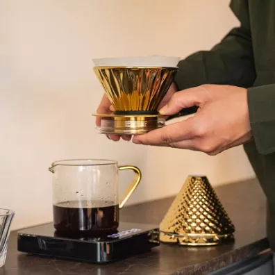 Loveramics Brewers Dripper Set Gold Special Edition
