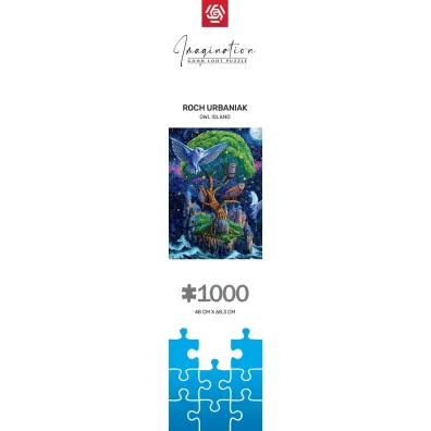 Puzzle 1000 el. Imagination: Roch Urbaniak Owl Island / Wyspa S�w Good Loot