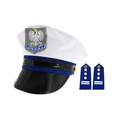 Godan Czapka policjanta z pagonami