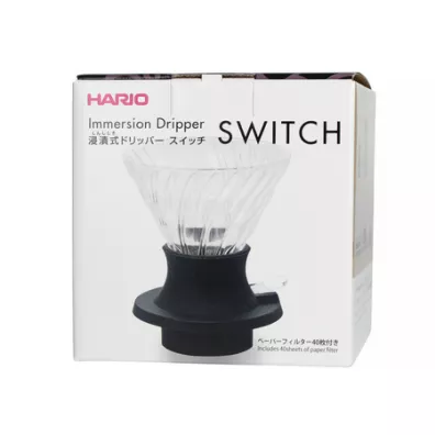 Hario Zestaw urzdzenie do parzenia kawy Immersion Switch drip V60-02 + filtry