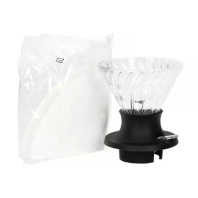 Hario Zestaw urzdzenie do parzenia kawy Immersion Switch drip V60-02 + filtry