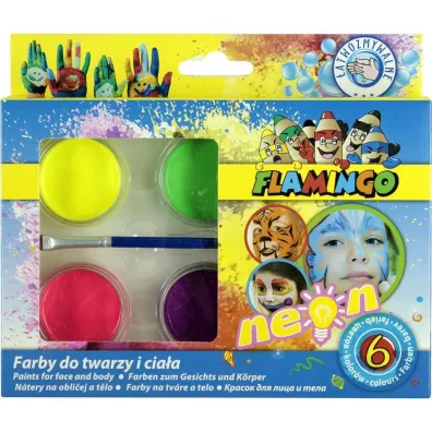 Titanum Farby wodne do twarzy neon 6 kolor�w