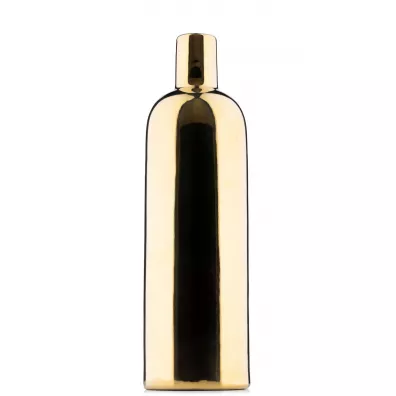HowHomely Elegancki wazon Laura Gold 27 cm zoty