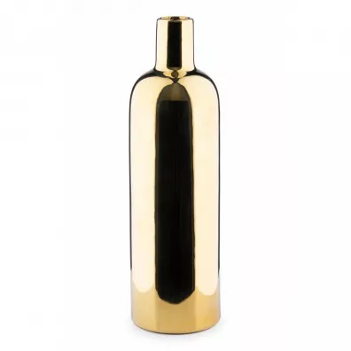 HowHomely Elegancki wazon Laura Gold 27 cm zoty