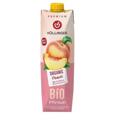 Hollinger Nektar brzoskwiniowy 1 l Bio
