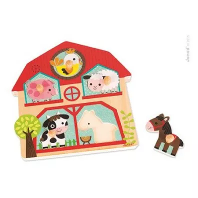 Puzzle muzyczne Mieszkacy farmy Janod