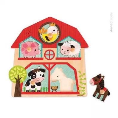 Puzzle muzyczne Mieszkacy farmy Janod