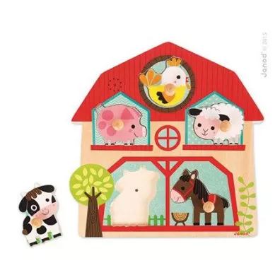 Puzzle muzyczne Mieszkacy farmy Janod