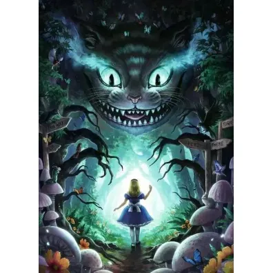 Puzzle 1000 el. Alicja w krainie czar�w Ravensburger