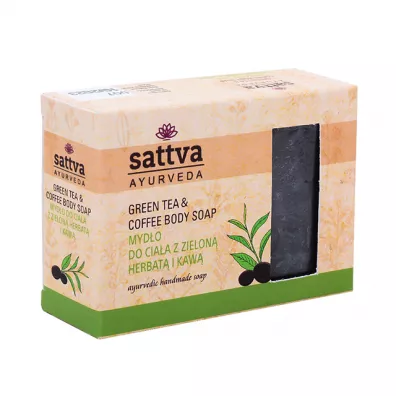 Sattva Myd�o do cia�a z zielon� herbat� i kaw� 125 g