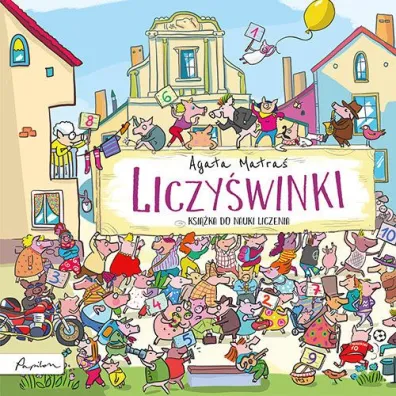 Liczy�winki. Ksi��ka do nauki liczenia - Agata Matra�