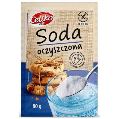 Celiko Soda oczyszczona bezglutenowa 80 g