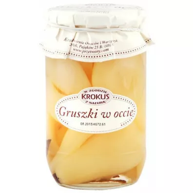 Krokus Gruszka w occie 700 g