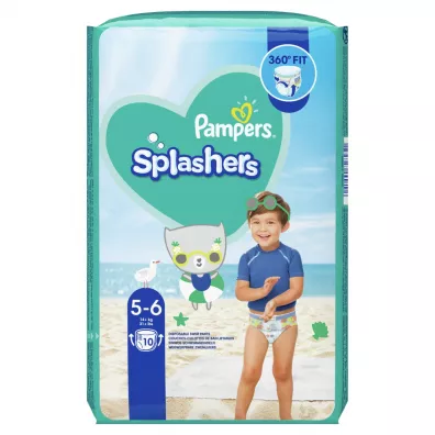 Pampers Jednorazowe pieluchy do p�ywania 5-6 Splashers (14+ kg) 10 szt.