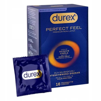 Durex Perfect Feel prezerwatywy 16 szt.