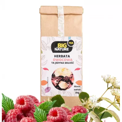 Big Nature Herbata owocowa Ta Jedyna Mi�o�� 30 g