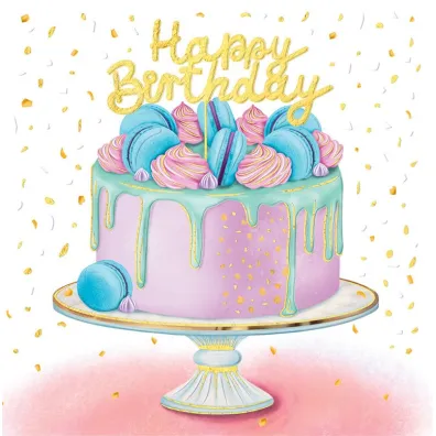 Henry Karnet KW Tort Happy Birthday