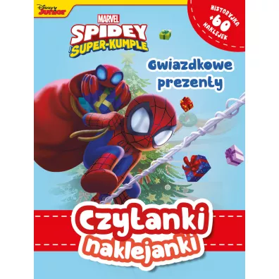 Czytanki naklejanki. Gwiazdkowe prezenty. Marvel Spidey i superkumple