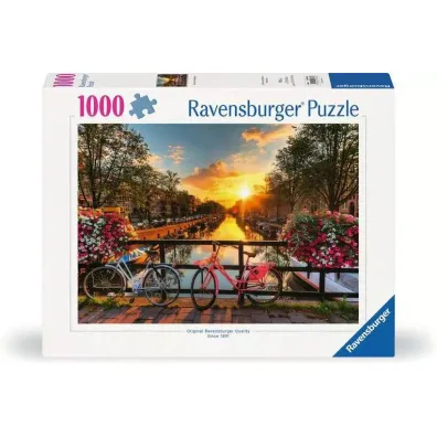 Puzzle 1000 el. Rowery w Amsterdamie Ravensburger