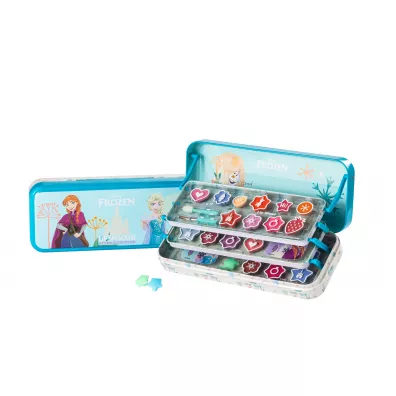 Zestaw kosmetykw do makijau dla dzieci Kraina Lodu Lip Smacker Triple Layer Beauty Tin Markwins