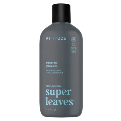 Attitude SUPER LEAVES, �el pod prysznic, dla m�czyzn 415 ml
