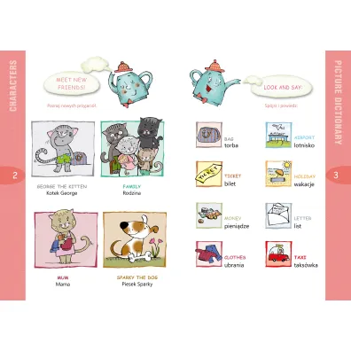 George the kitten goes on holiday moje pierwsze angielskie czytanki + CD