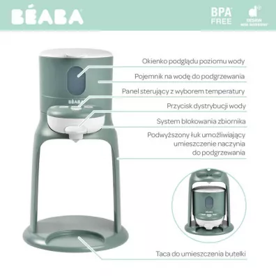 Beaba Bib`expresso Ekspres do mleka 2w1 Eucalyptus
