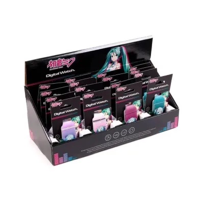 Puckator Zegarek cyfrowy silikonowy Hatsune Miku MIX