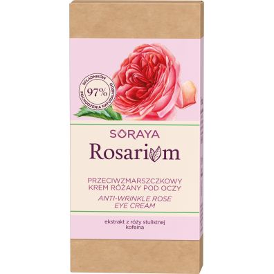 Soraya Rosarium Anti-Wrinkle Rose Eye Cream przeciwzmarszczkowy krem rany pod oczy 15 ml