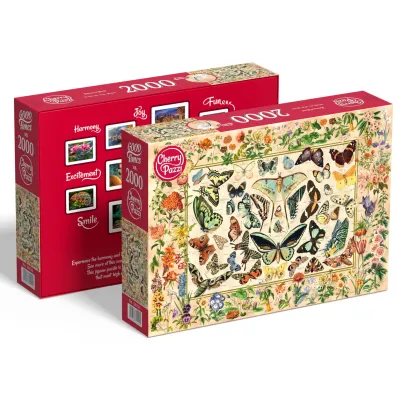 Puzzle 2000 el. Botanical World 50224 CherryPazzi