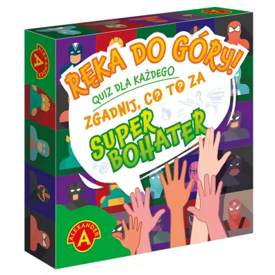 R�ka do g�ry! Zgadnij, co to za superbohater