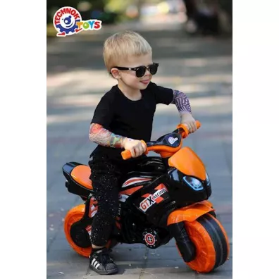 DU�Y MOTOR 70CM JE�DZIK ODPYCHACZ ROWEREK BIEGOWY Technok