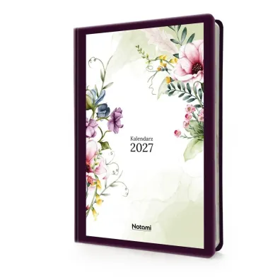 Kalendarz 2027 A5 Dzienny Bia�y