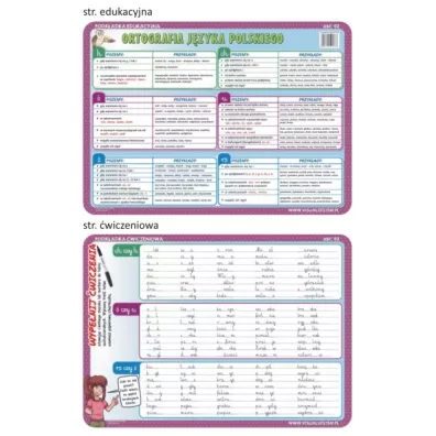Visual System Podk�adka edukacyjna 02. Ortografia J�zyka Polskiego