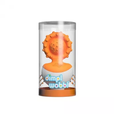 Gryzak Dimpl Wobl Pomaraczowy Fat Brain Toy Co