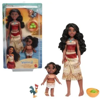 Disney Vaiana 2 i Simea siostry 2-pak lalek Mattel