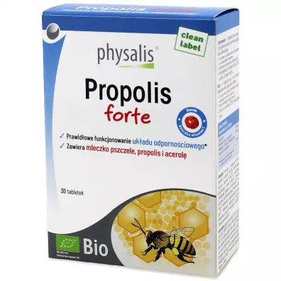 Physalis Propolis forte Suplement diety 30 tab. Bio