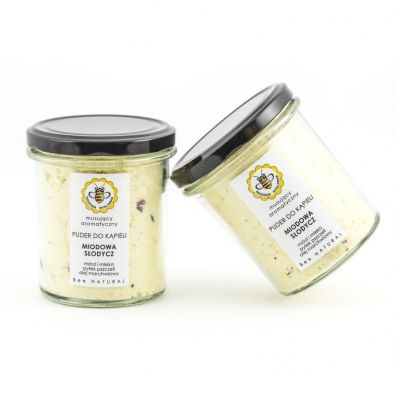 Miodowa Mydlarnia Puder do kpieli Miodowa sodycz 180 g