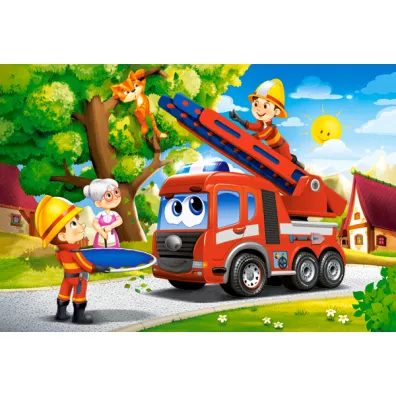 Puzzle 40 el. Firefighters to the Rescue Castorland
