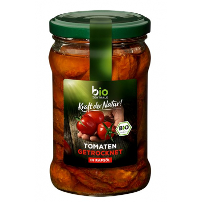 Bio-Zentrale Pomidory suszone w oleju rzepakowym bezglutenowe 270 g Bio