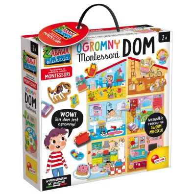 Montessori. Ogromny dom Lisciani