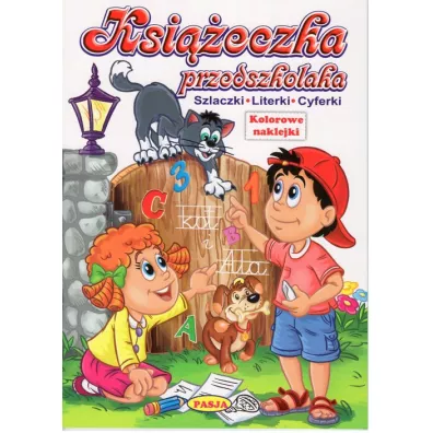 Ksi��eczka przedszkolaka z naklejkami