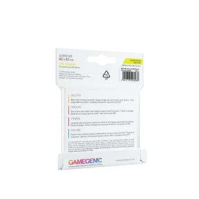 Gamegenic Koszulki na karty Du�y kwadrat 82 x 82 mm 50 szt.