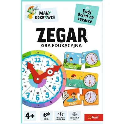 Ma�y odkrywca - Zegar Trefl