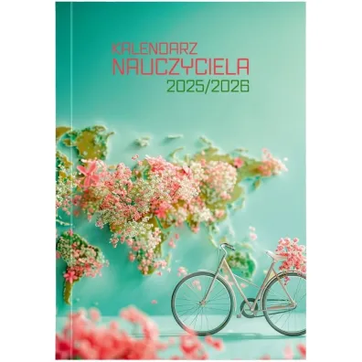 Wok Nas Kalendarz nauczyciela 2025/2026 B5 tyg. PCV Rower