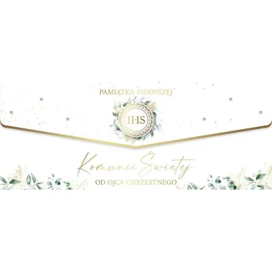 Armin Style KARNET KOMUNIA OJC CHRZ 100X260 Z KOP AS LUX162